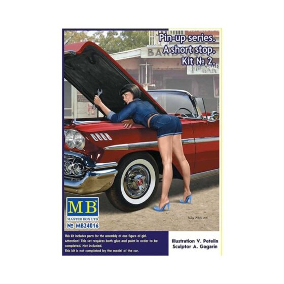 Master Box Pin-up series, A Short Stop No. (1/24) MB-24016