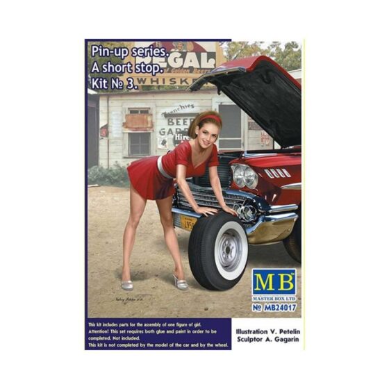 Master Box Pin-up series, A Short Stop No. (1/24) MB-24017