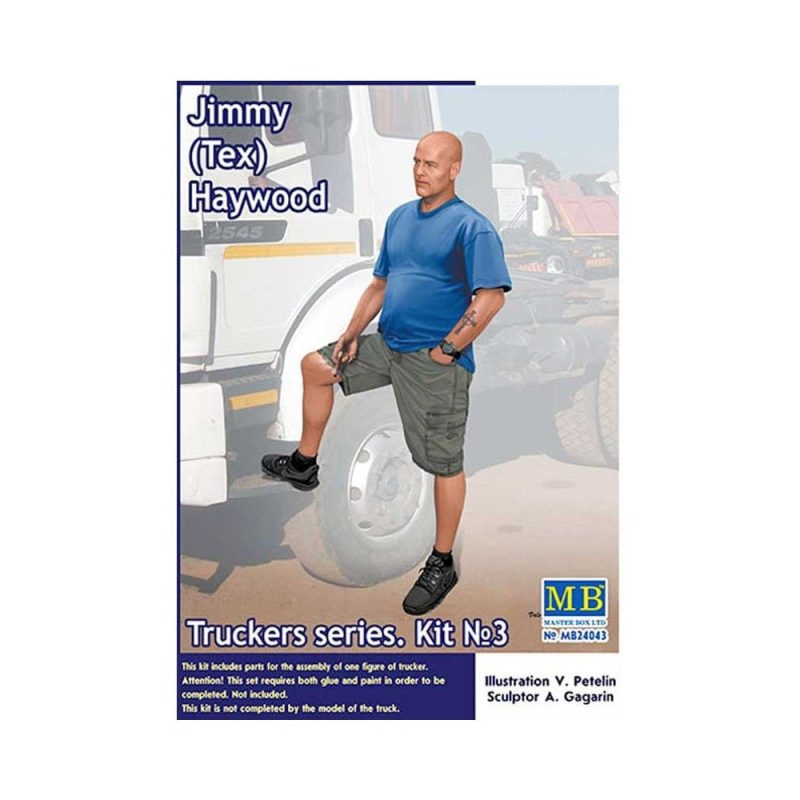 Master Box Truckers Series Jimmy Tex Heywood (1/24) MB-24043