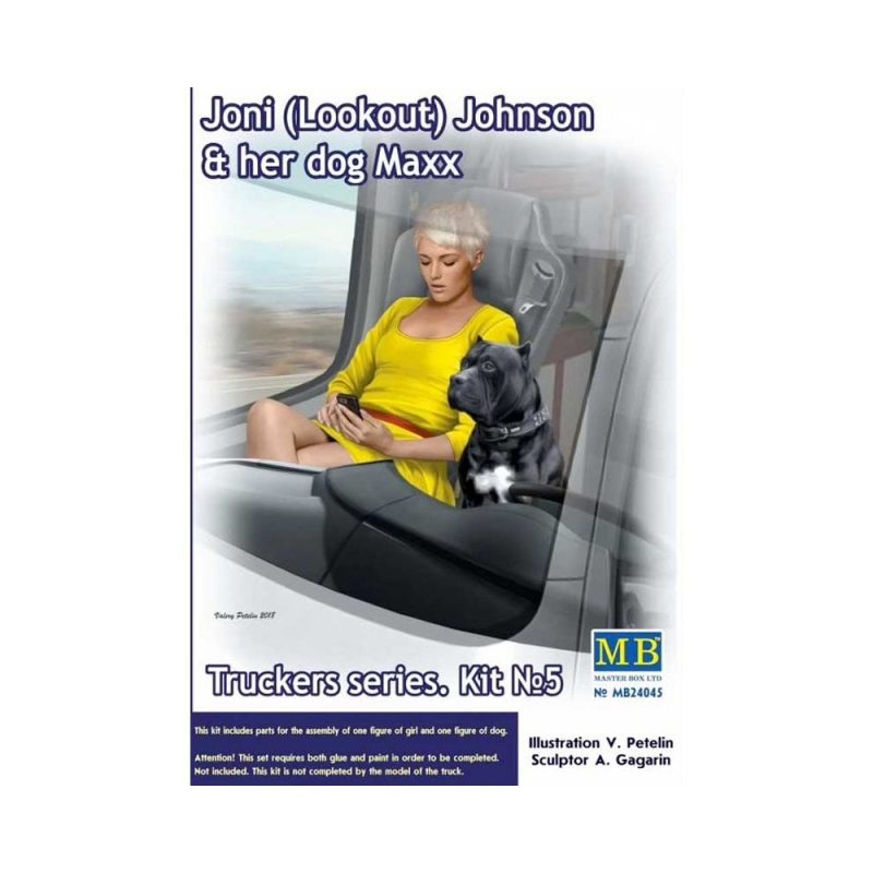Master Box Truckers Series Joni (Lookout) Johnson (1/24) MB-24045