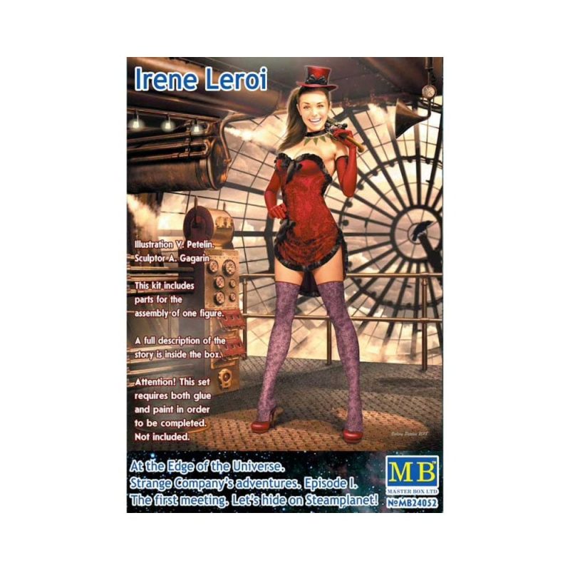 Master Box EotU - Irene Leroi, Lets Hide on Steamplant (1/24) MB-24052