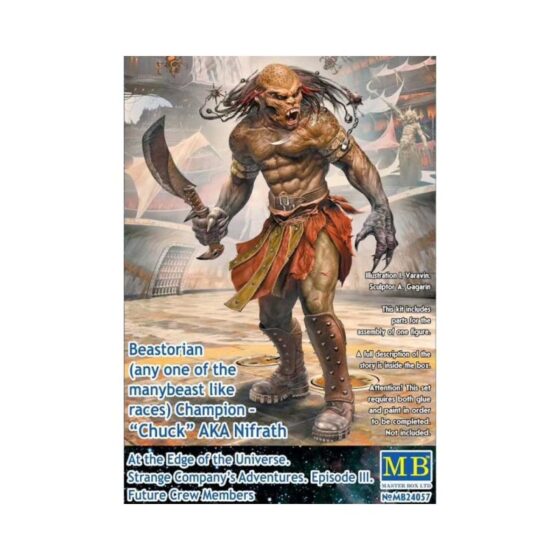 Master Box The Edge of Universe. Beastorian Champion (1/24) MB-24057 Master Box The Edge of Universe. Beastorian Champion (1/24) MB-24057
