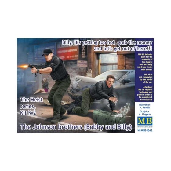 Master Box Heist No.2 - Billy, Its getting to Hot (1/24) MB-24065