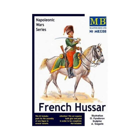 Master Box French Hussar Napoleonic Series (1/32) MB-3208 Master Box French Hussar Napoleonic Series (1/32) MB-3208