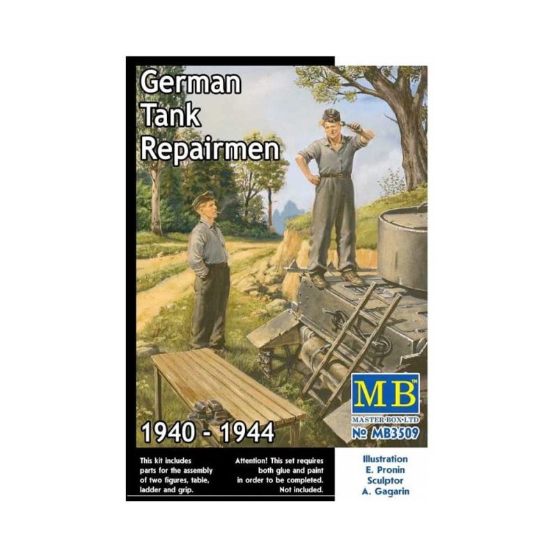 Master Box German Tank Repairmen (1941-1945) (1/35) MB-3509