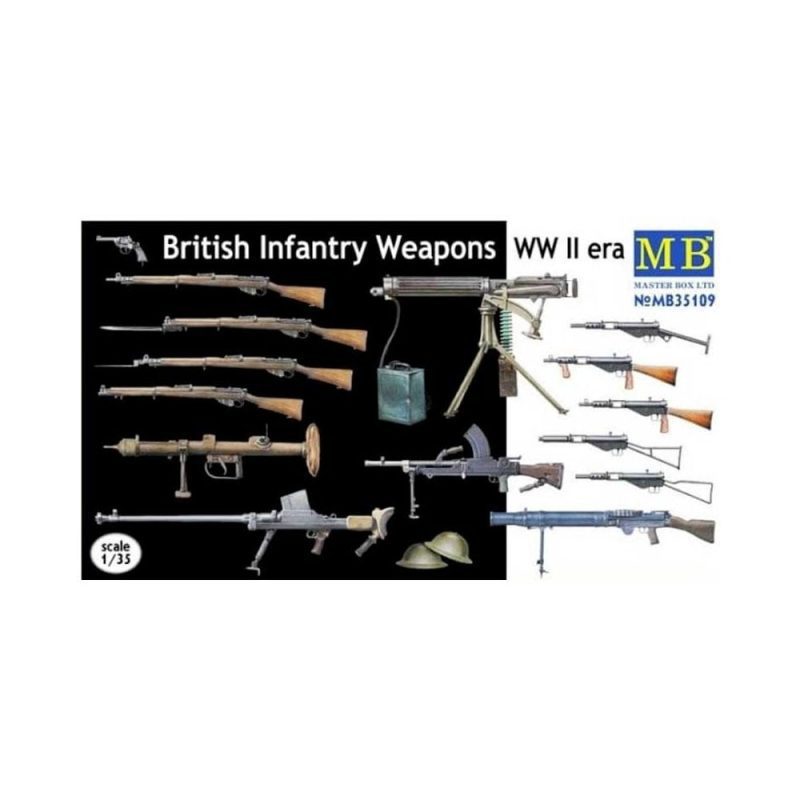 Master Box British Weapons Set WWII (1/35) MB-35109