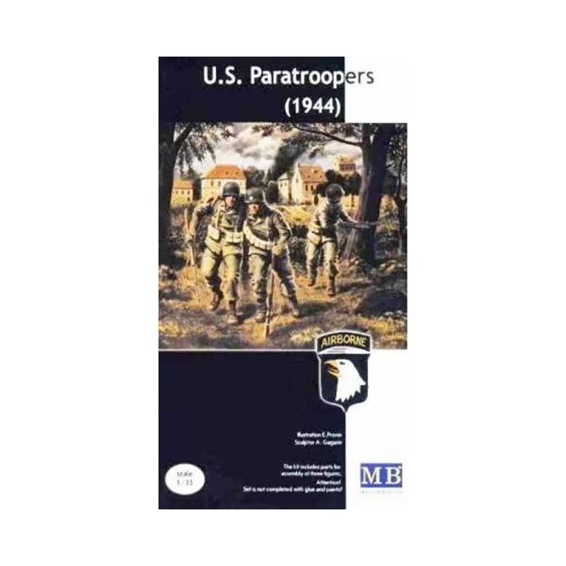 Master Box US Paratroops (1944) (1/35) MB-3511