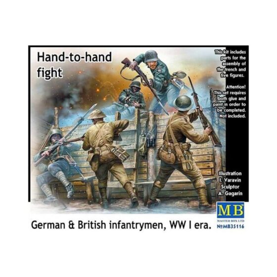 Master Box Hand to Hand Fight German & British WWI (1/35) MB-35116