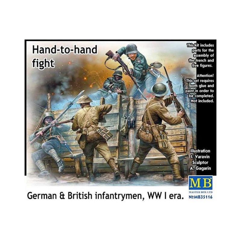 Master Box Hand to Hand Fight German & British WWI (1/35) MB-35116