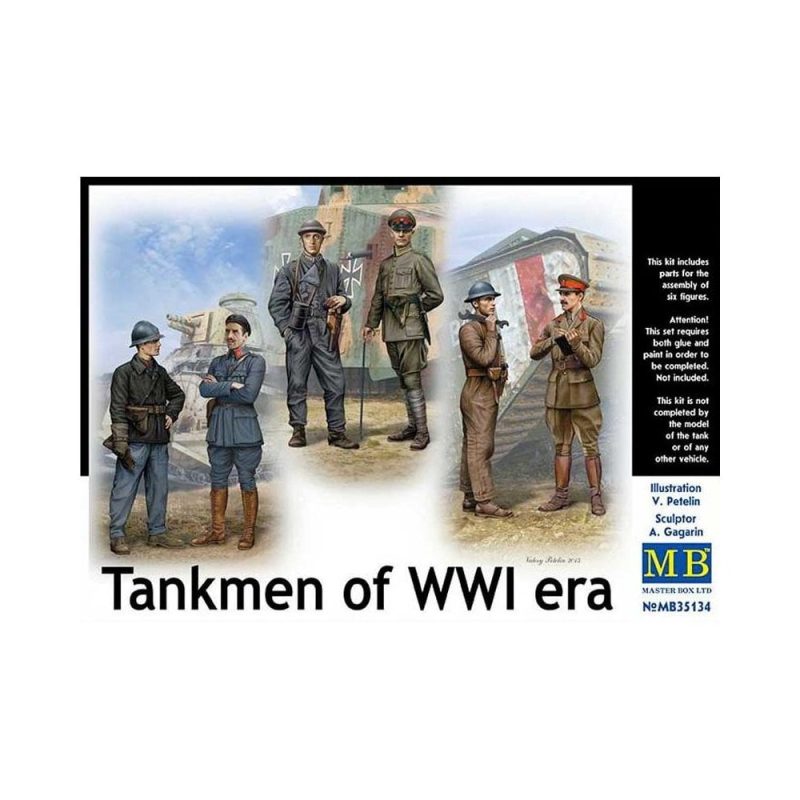 Master Box Tankmen of WWI Era (1/35) MB-35134