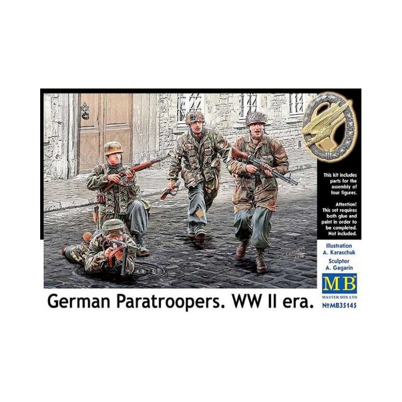 Master Box German Paratroopers WWII (1/35) MB-35145