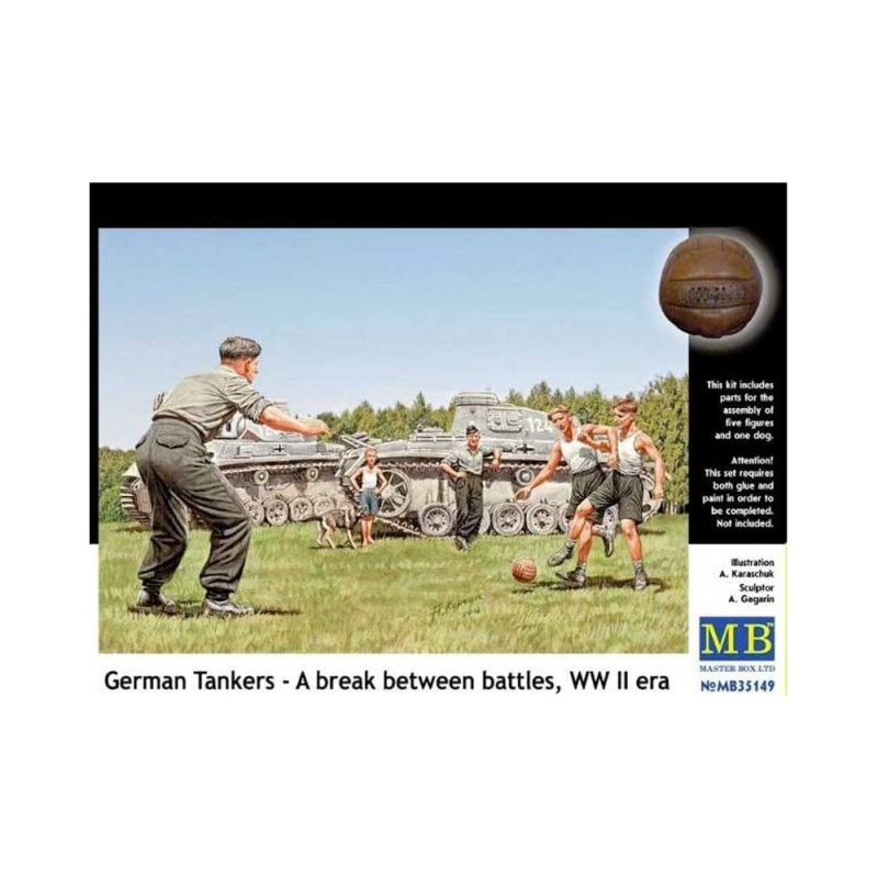 Master Box German Tankers Break between Battles (1/35) MB-35149