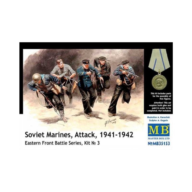 Master Box Soviet Marines Attack 1941-1942 (1/35) MB-35153