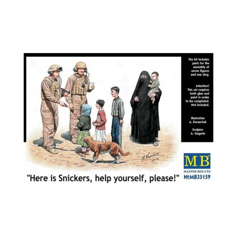 Master Box Here is some Snickers Help Yourself (1/35) MB-35159