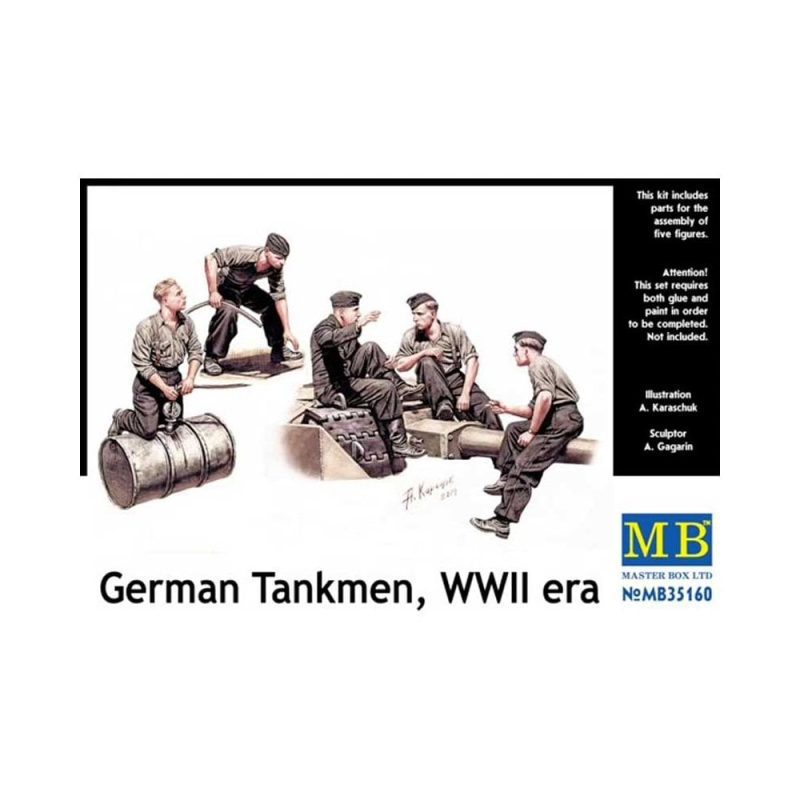 Master Box German Tankmen WWII (1/35) MB-35160