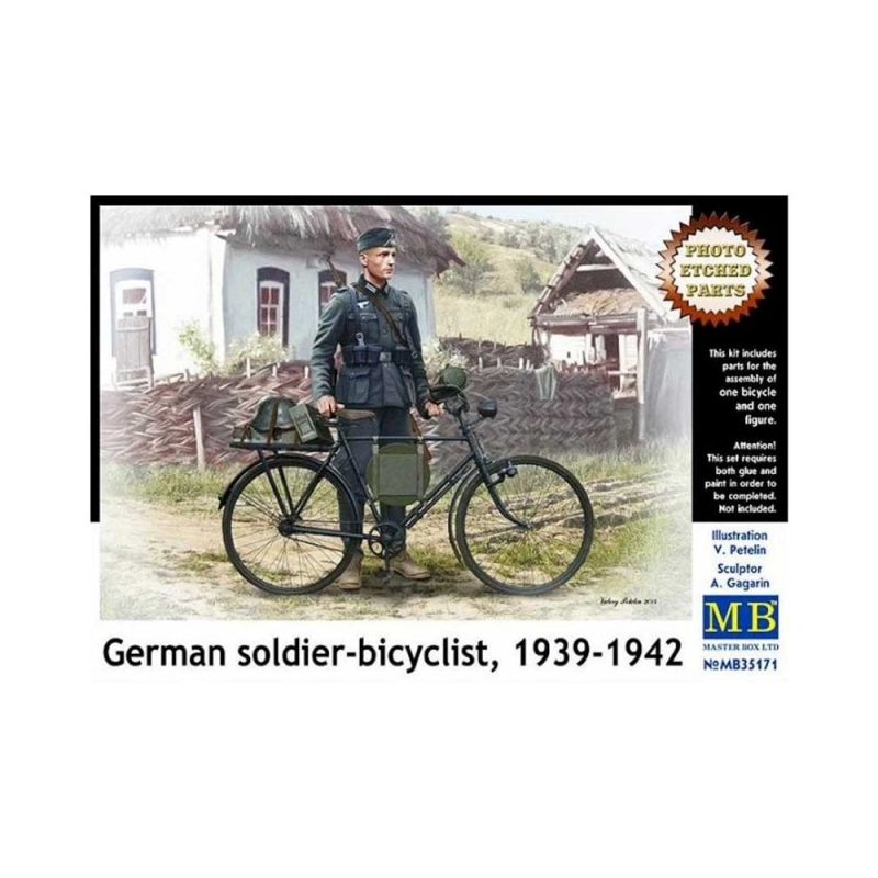 Master Box German Soldier on Bike 1939-1942 (1/35) MB-35171