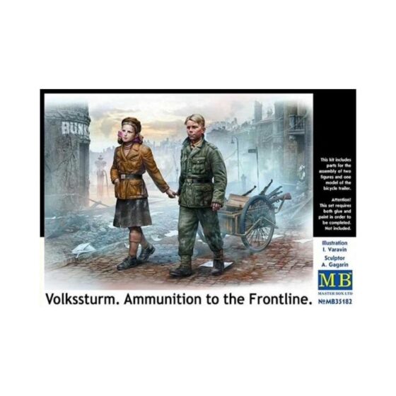 Master Box Volkssturm. Ammunition to the Frontline (1/35) MB-35182 Master Box Volkssturm. Ammunition to the Frontline (1/35) MB-35182