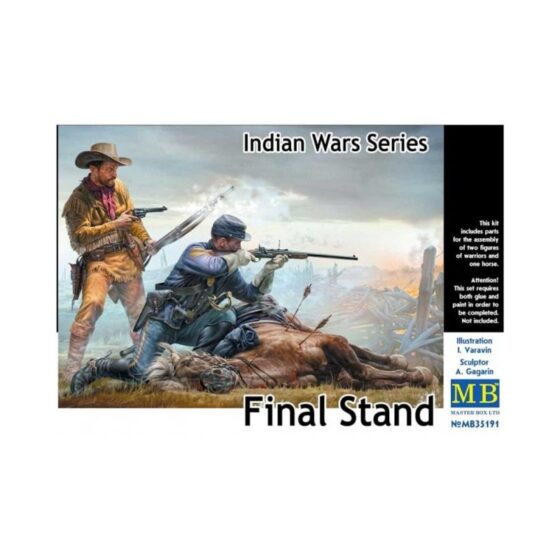 Master Box Indian Wars Series Final Stand (1/35) MB-35191 Master Box Indian Wars Series Final Stand (1/35) MB-35191
