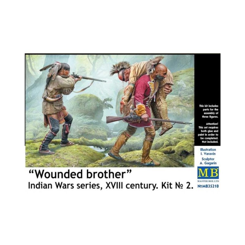 Master Box 'Wounded Brother' Indian War Series (1/35) MB-35210