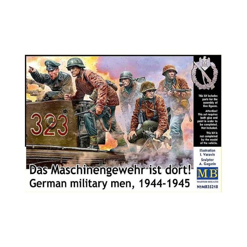 Master Box German 44-45 Das Maschinegewehr isr dort! (1/35) MB-35218