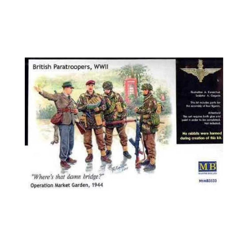 Master Box British Paratroops 1944 Kit (1/35) MB-3533