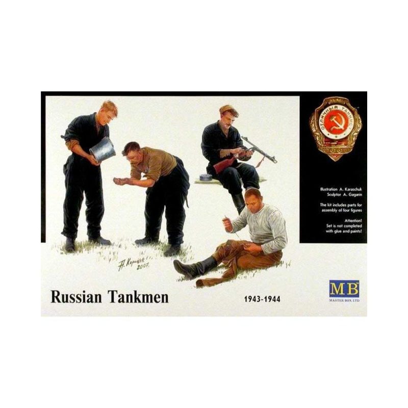 Master Box Russian Tankmen Kursk 1943-1944 (1/35) MB-3535