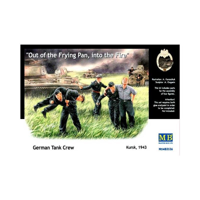 Master Box German Tankmen Kursk 1943 (1/35) MB-3536