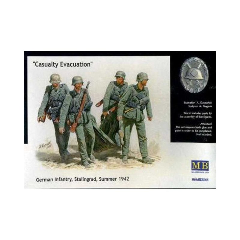 Master Box Casualty Evacuation German Infantry (1/35) MB-3541