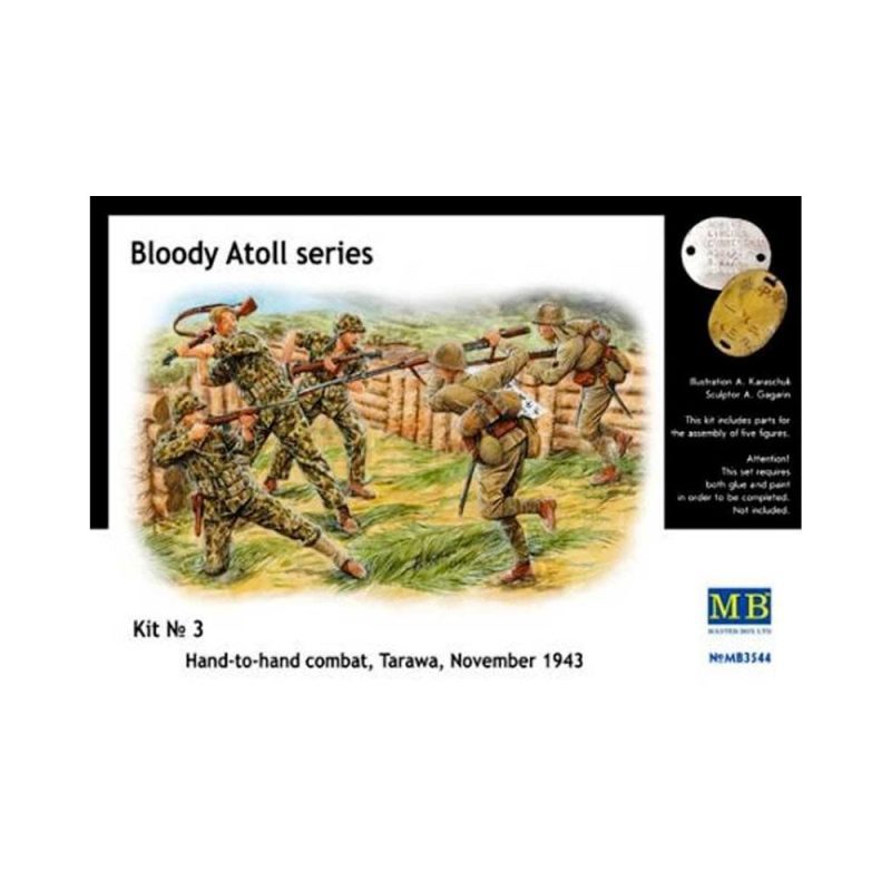 Master Box Bloody Atoll Series. Kit No 3. Hand to Ha.. (1/35) MB-3544