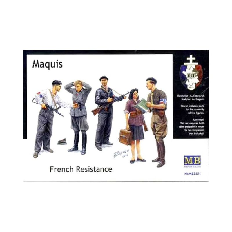 Master Box French Resistance 'Maquis' (1/35) MB-3551