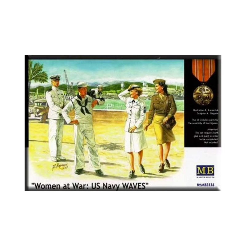 Master Box Women at War US Navy WAVES (1/35) MB-3556