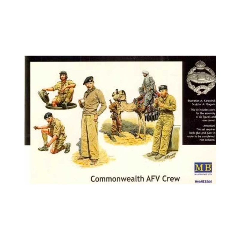Master Box Commonwealth AFV Crew (1/35) MB-3564