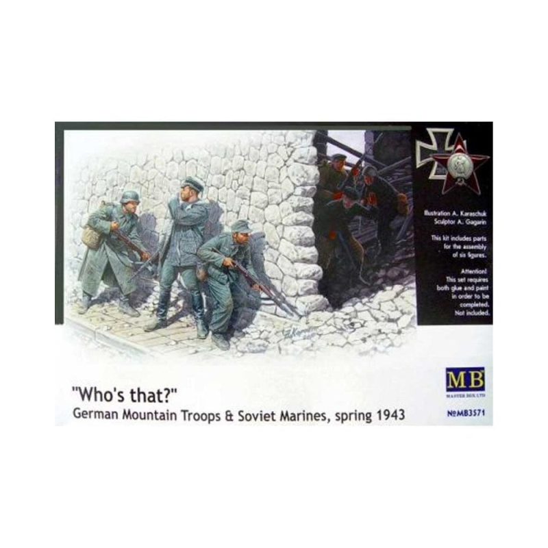 Master Box Who`s That? 6 Figure Set (1/35) MB-3571