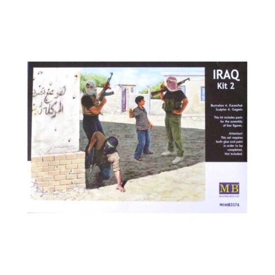Master Box Iraq Kit 2 - Insurgents (1/35) MB-3576 Master Box Iraq Kit 2 - Insurgents (1/35) MB-3576