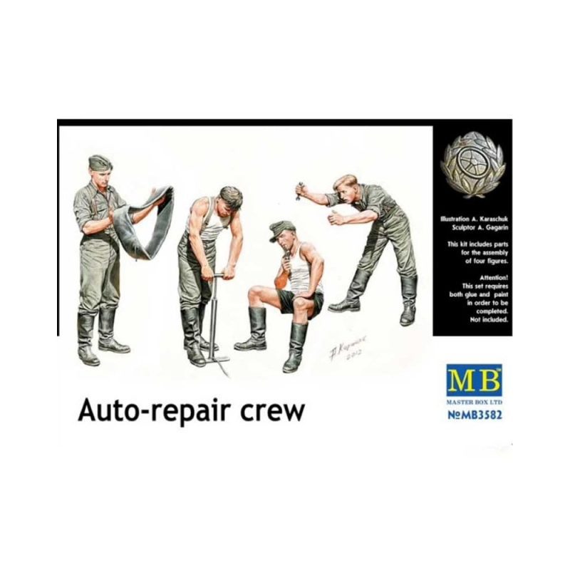 Master Box Auto Repair Crew (1/35) MB-3582