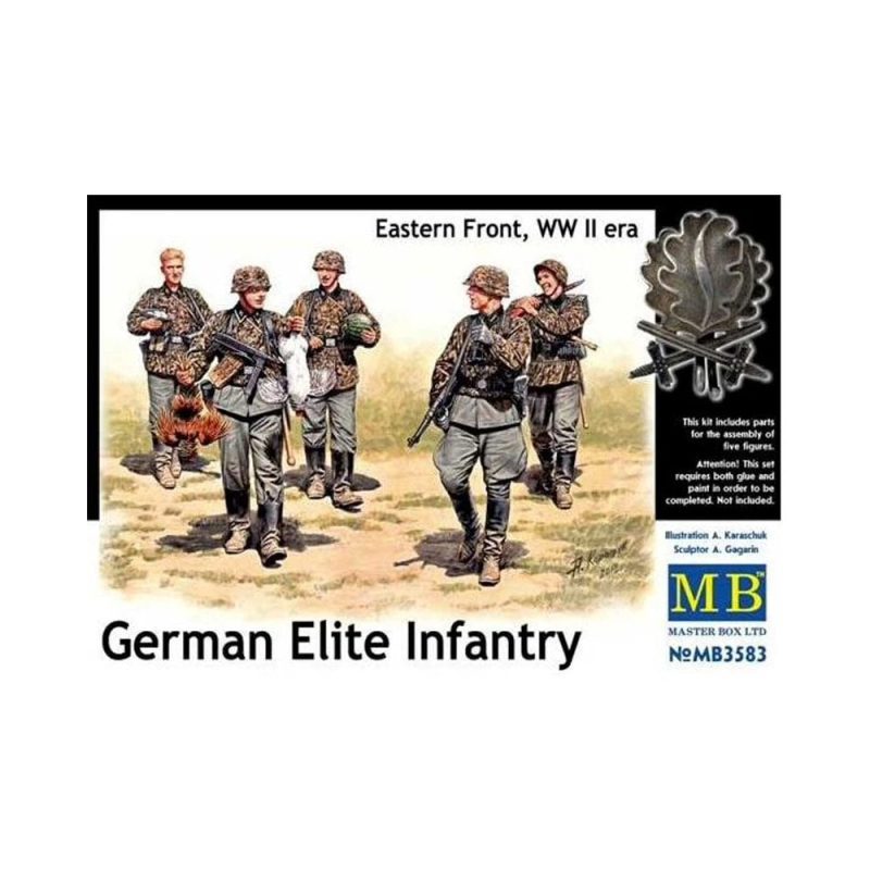 Master Box German Elite Infantry Eastern Front WWII (1/35) MB-3583