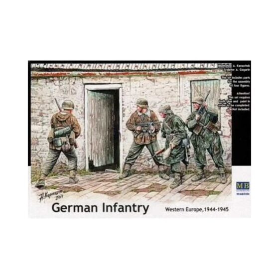 Master Box German Infantry Western Europe `44-45 (1/35) MB-3584