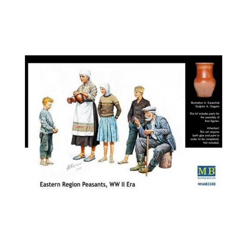 Master Box Eastern European Peasants WWII (1/35) MB-3588