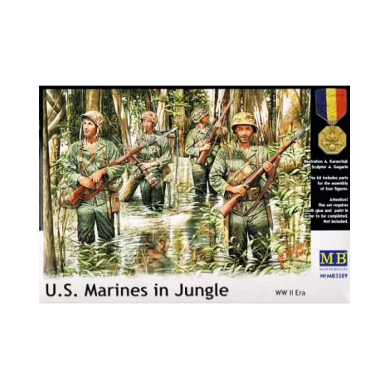 Master Box US Marines in the Jungle WWII (1/35) MB-3589