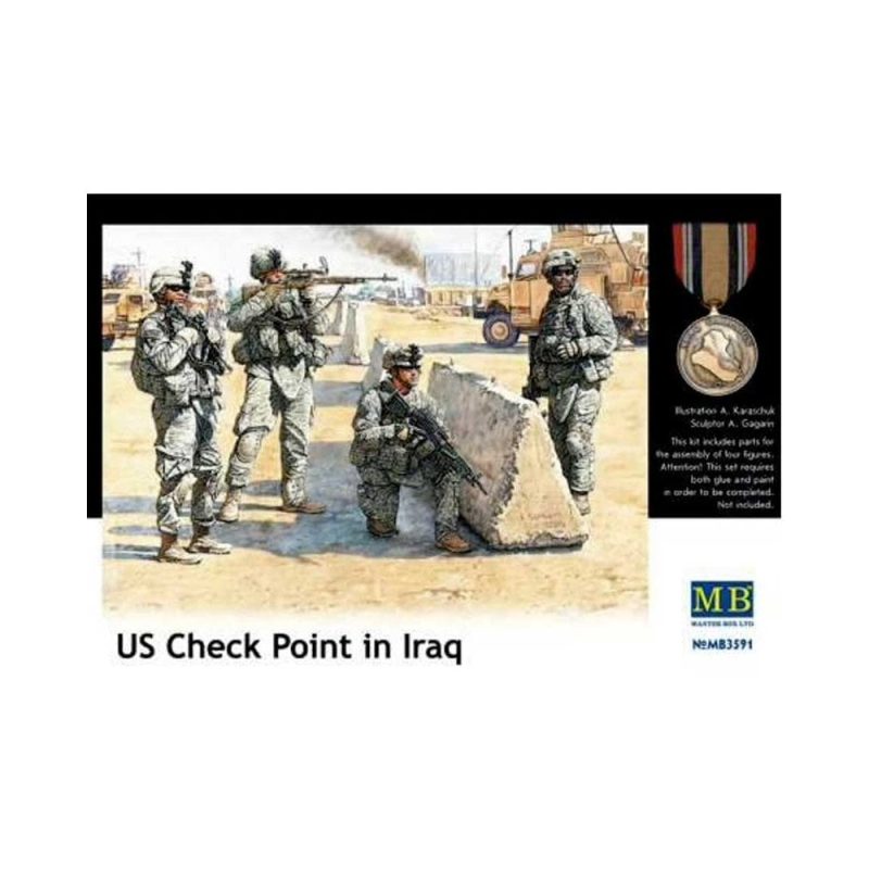 Master Box US Check Point in Iraq (1/35) MB-3591