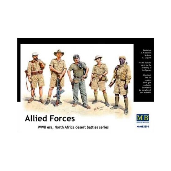Master Box Allied Forces North Africa WWII (1/35) MB-3594