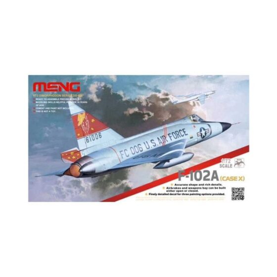 1/72 Convair F-102A (Case X) Meng Model DS-003 1/72 Convair F-102A (Case X) Meng Model DS-003