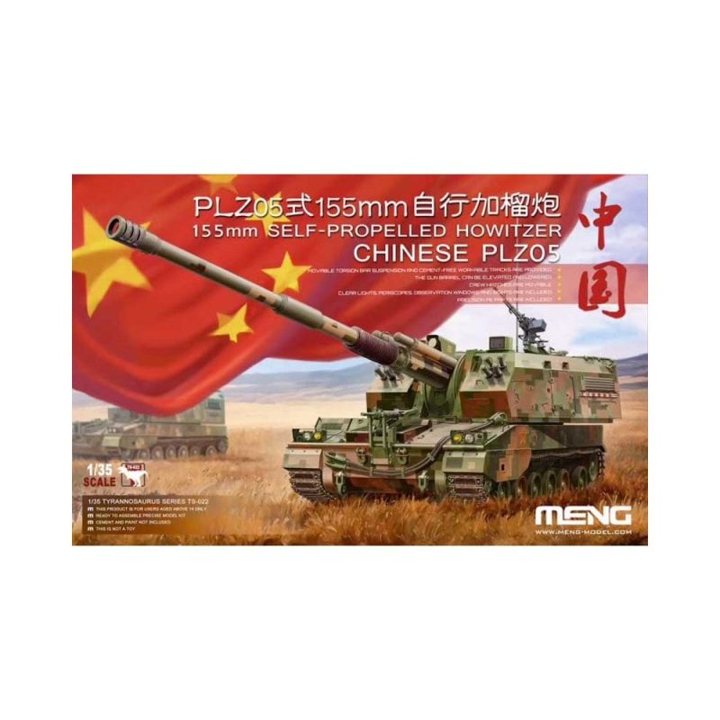 1/35 PLZ05 Chinese 155mm Howitzer SPG Meng Model TS-022