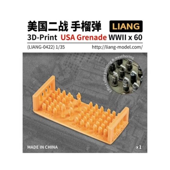 1/35 US Grenades WWII Liang 0422 1/35 US Grenades WWII Liang 0422