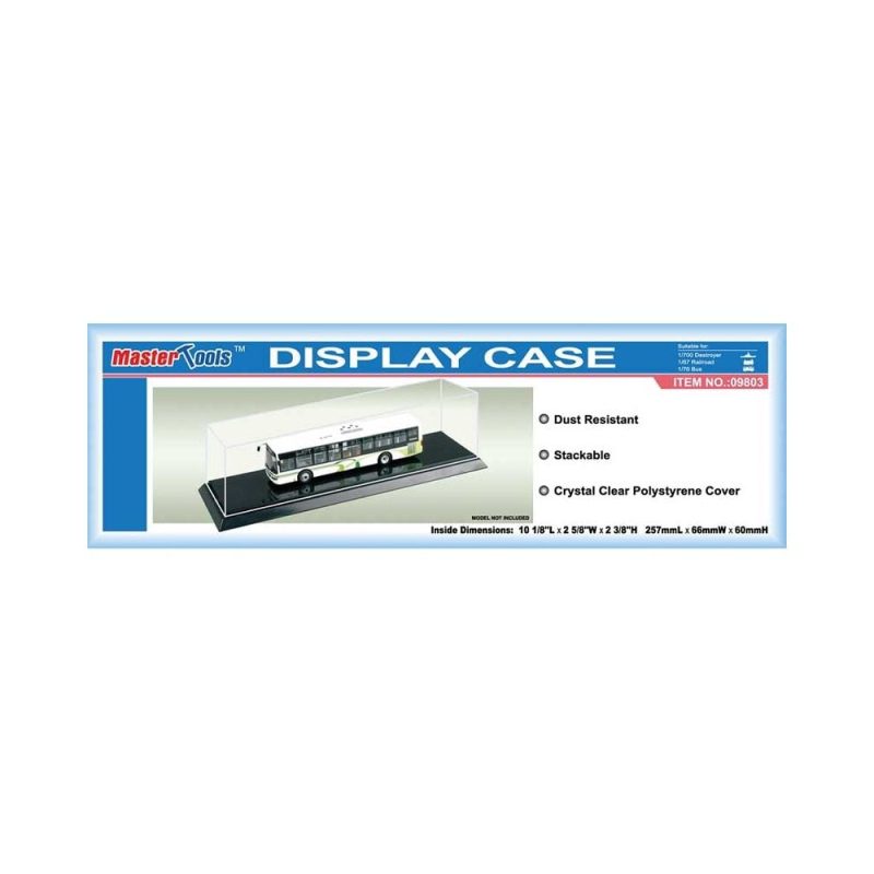 Display Case 257 x 66 x 60mm Trumpeter 09803