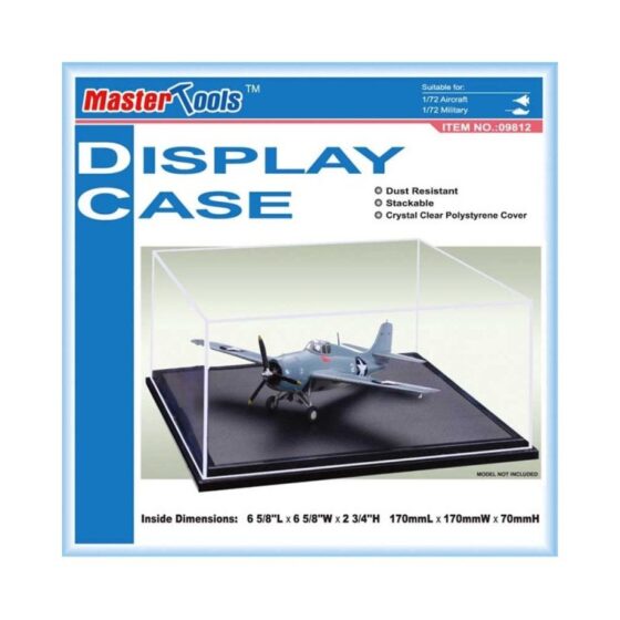 Display Case 170 x 170 x 70mm Trumpeter 09812 Display Case 170 x 170 x 70mm Trumpeter 09812