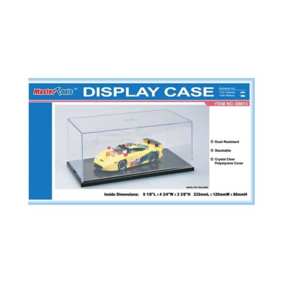 Display Case 232 x 120 x 86mm (1/24 car) Trumpeter 09813 Display Case 232 x 120 x 86mm (1/24 car) Trumpeter 09813
