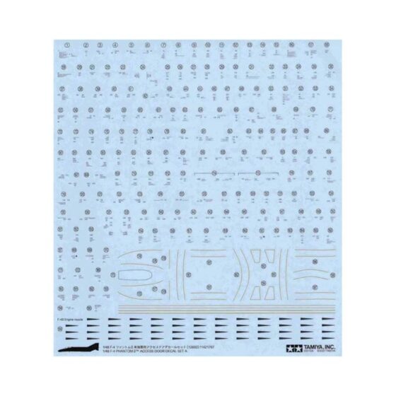 Tamiya F-4 Phantom II Decal Set A (1/48) 12692 Tamiya F-4 Phantom II Decal Set A (1/48) 12692