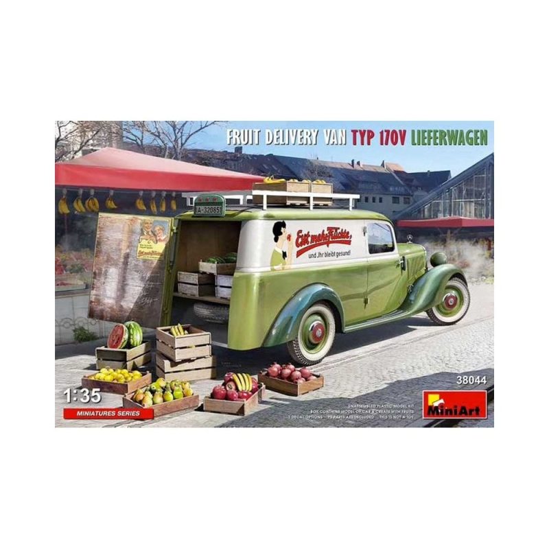 Miniart Fruit Delivery Van TYP 170V LIEFERWAGEN (1/35) 38044