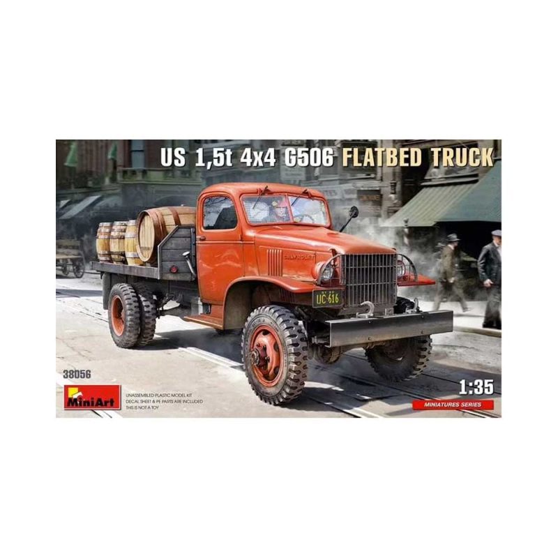 Miniart US 1.5t 4x4 G506 FLATBED TRUCK (1/35) 38056